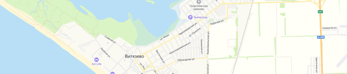 Карта: Витязево