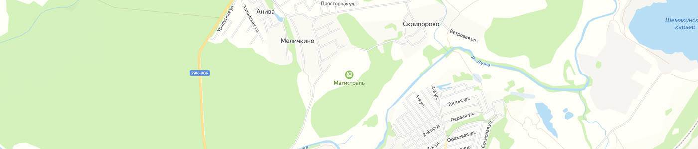 Карта: Магистраль