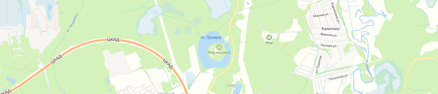 Карта: Мир на озере