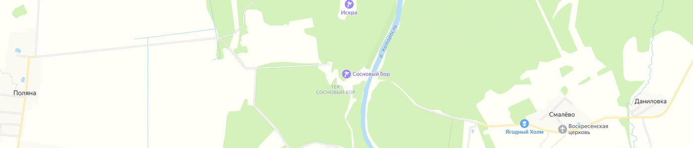 Карта: Сосновый бор