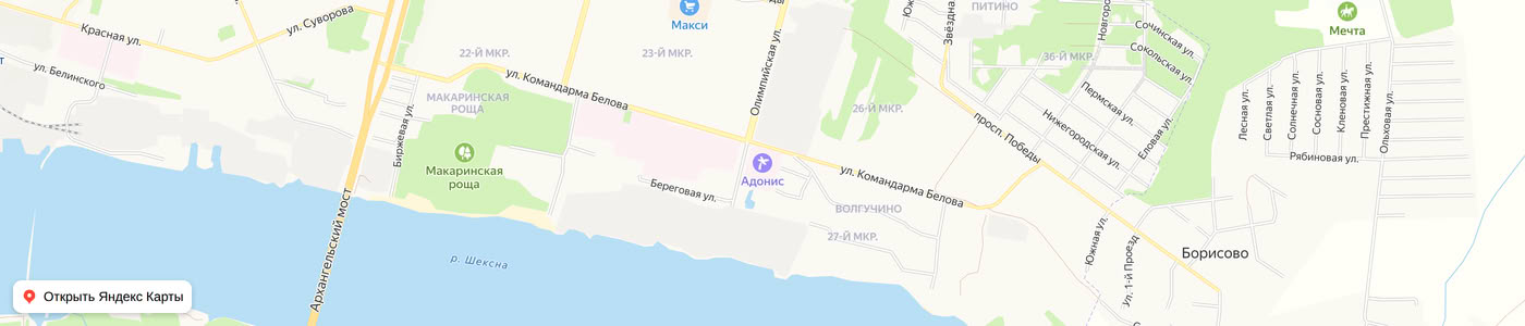 Карта: Адонис