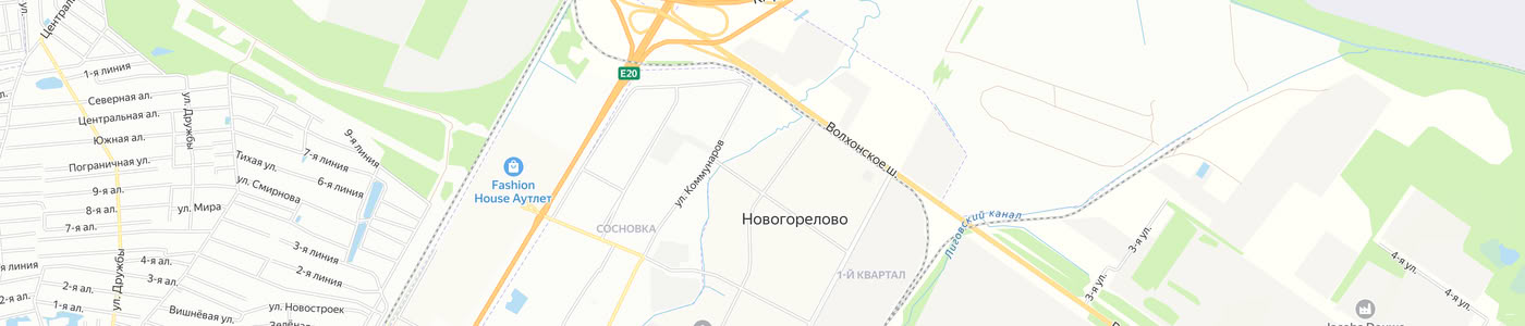 Карта: Территория лета